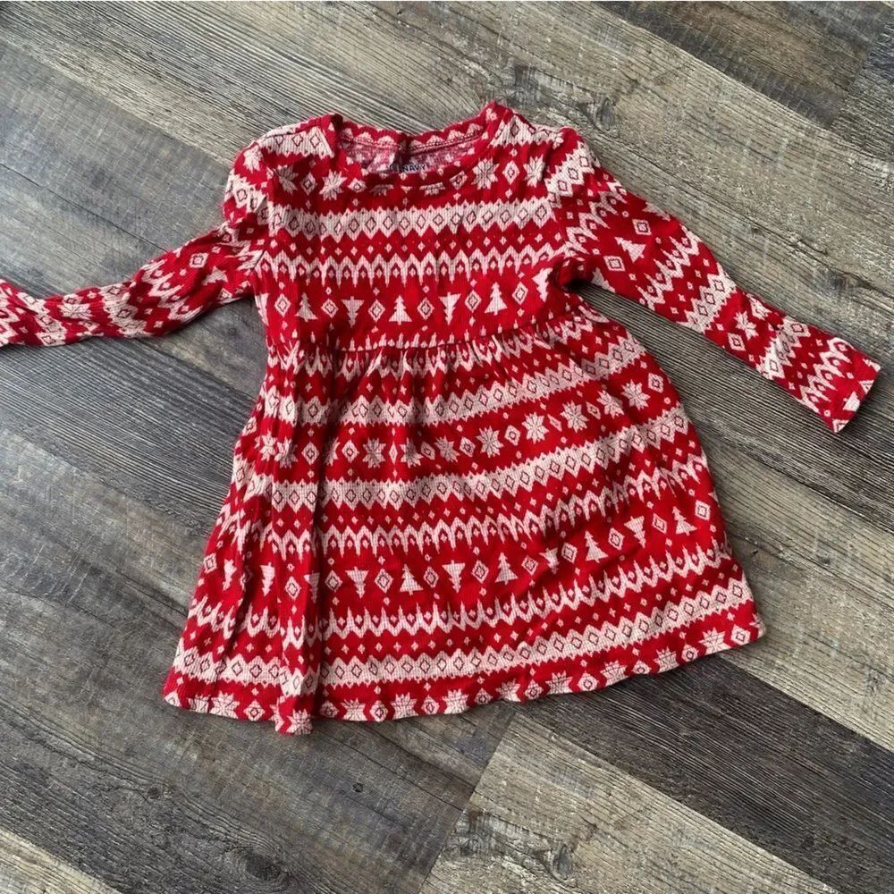 Old Navy thermal Christmas dress #10